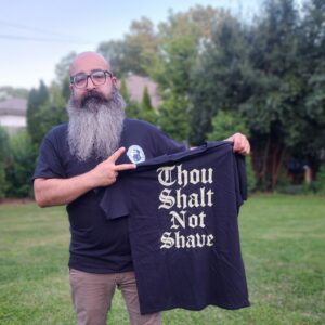 THOU SHALT NOT SHAVE - T-Shirt