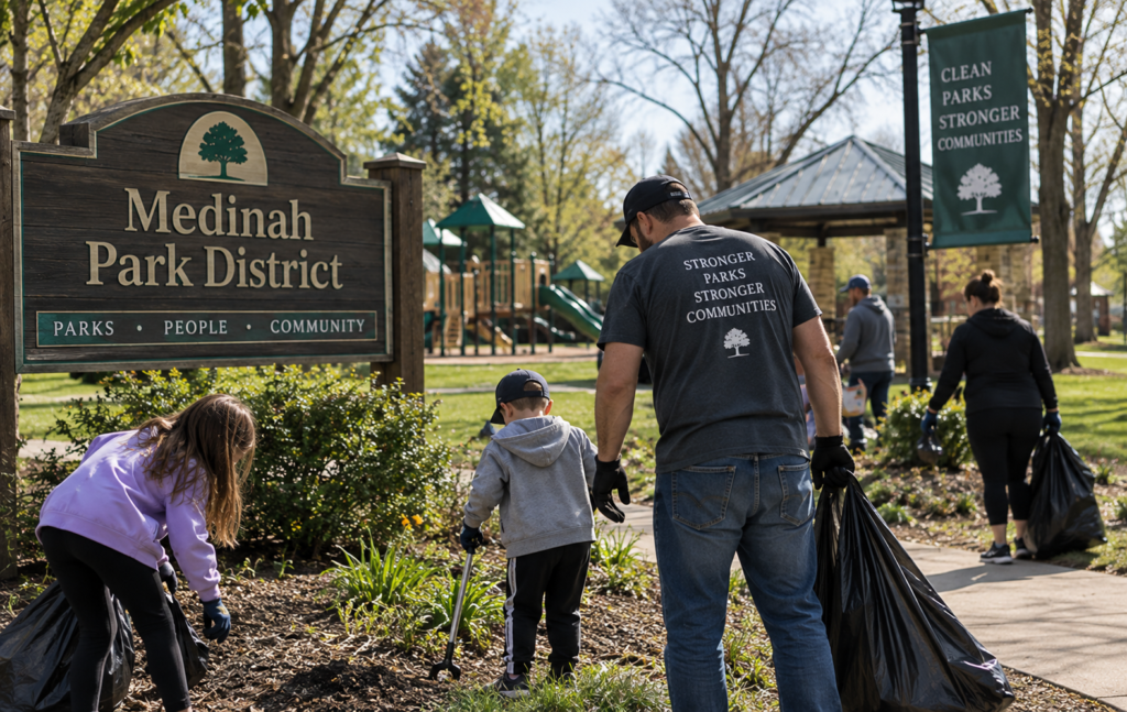 Community Activity Medinah Park Raven Beard Co