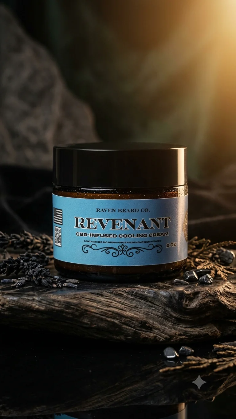 Revenant – FULL SPECTRUM CBD COOLING CREAM 2 oz.